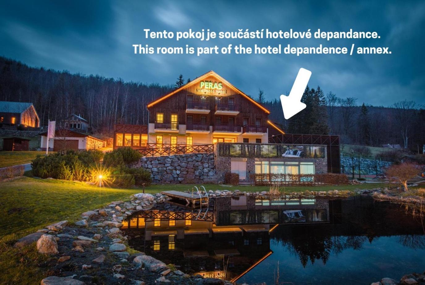 Peras Wellness Hotel Ludvíkov エクステリア 写真